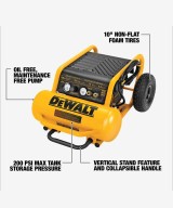 DeWalt D55151 Electric Hand Carry Air Compressor
