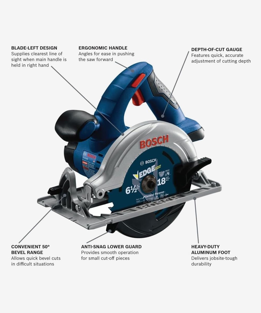 Bosch CCS180B Heavy Circular Saw