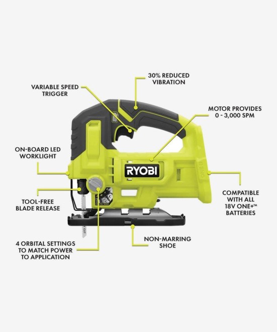 Ryobi One+ Cordless Orbital P5231